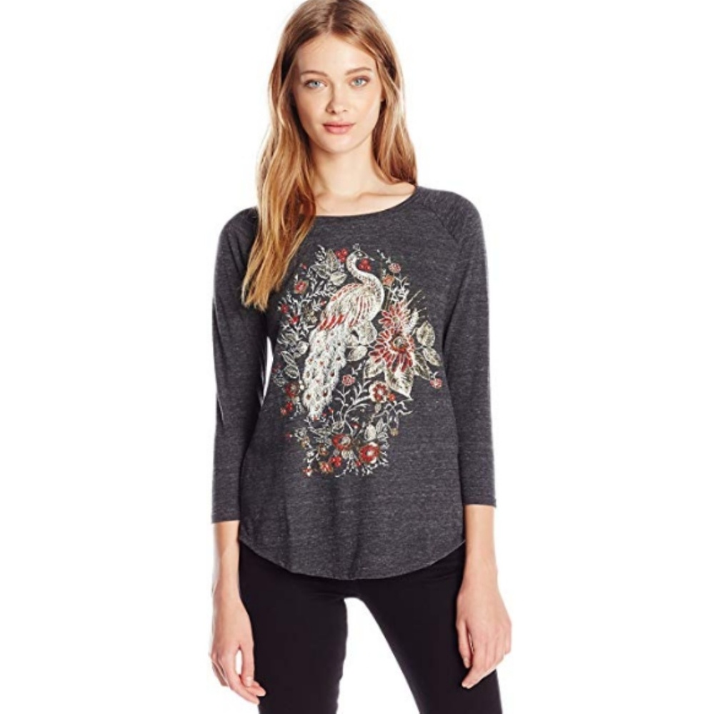 Lucky Brand 3/4 Sleeve Tee